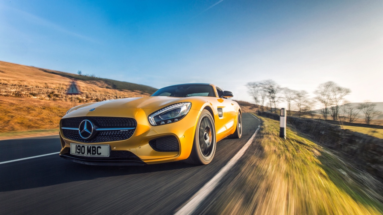 Fondo de pantalla Mercedes AMG GT 1280x720