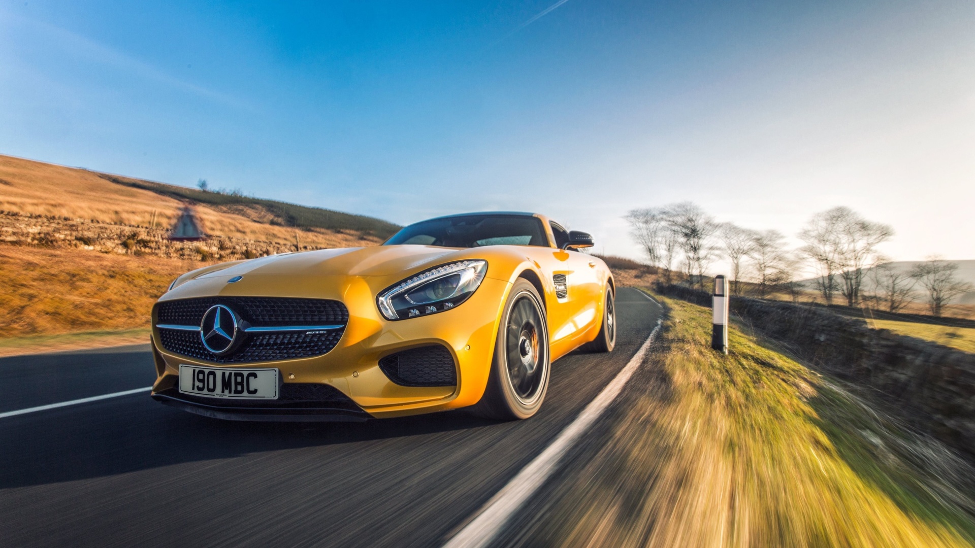 Das Mercedes AMG GT Wallpaper 1920x1080