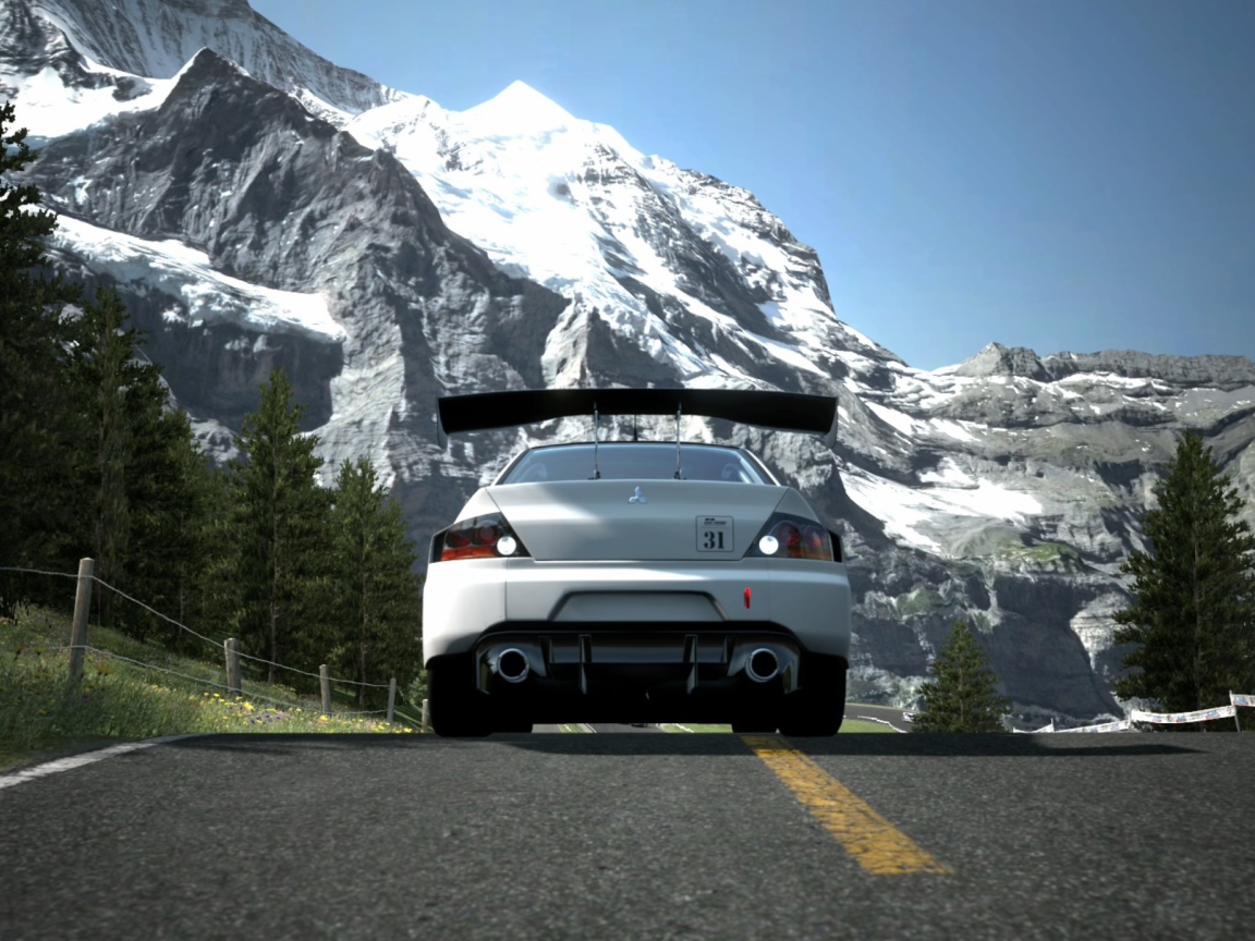 Screenshot №1 pro téma Eiger Nordwand - Circuito Corto 1152x864