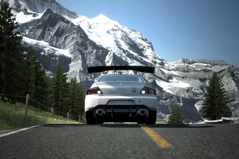 Screenshot №1 pro téma Eiger Nordwand - Circuito Corto 480x320