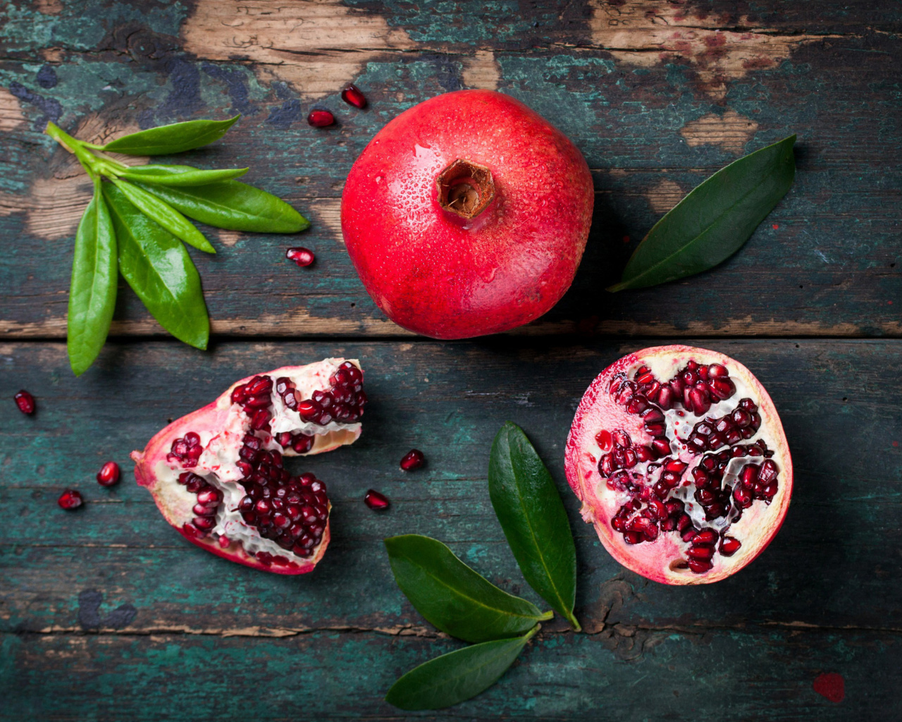 Organic Pomegranate wallpaper 1280x1024