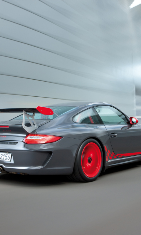 Screenshot №1 pro téma Porsche 911 Gt3 Rs 480x800
