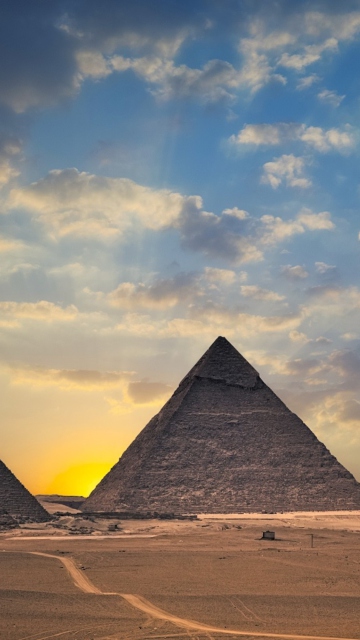 Fondo de pantalla Egypt Pyramids 360x640