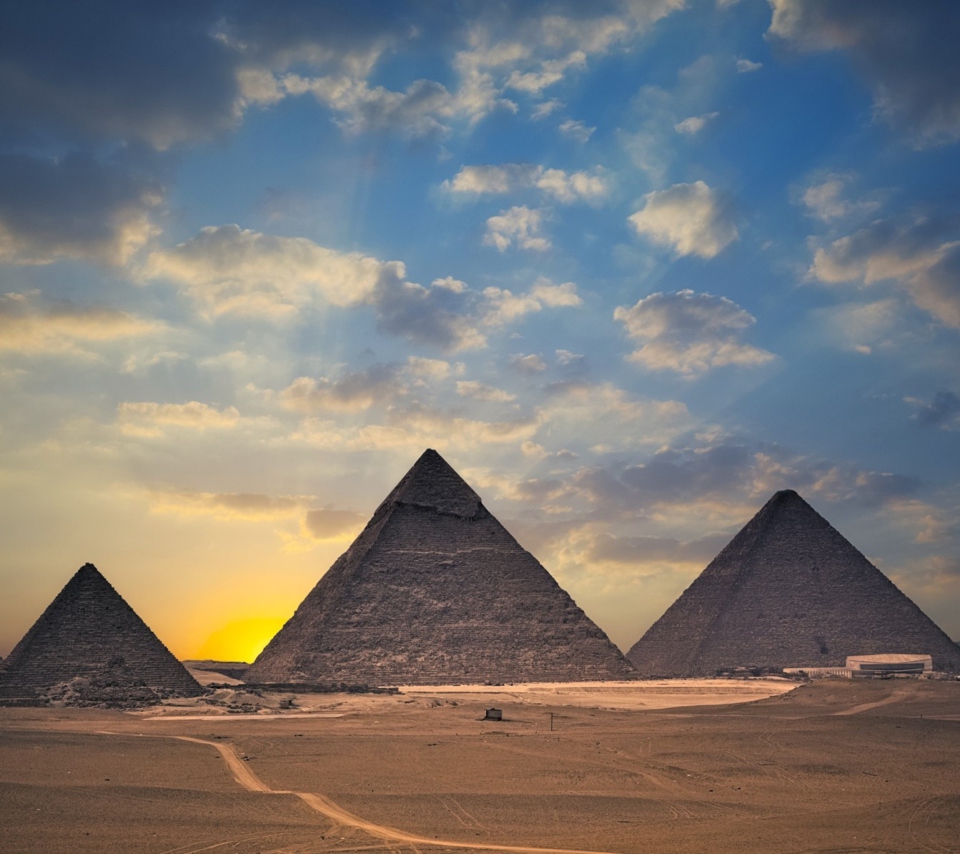 Das Egypt Pyramids Wallpaper 960x854