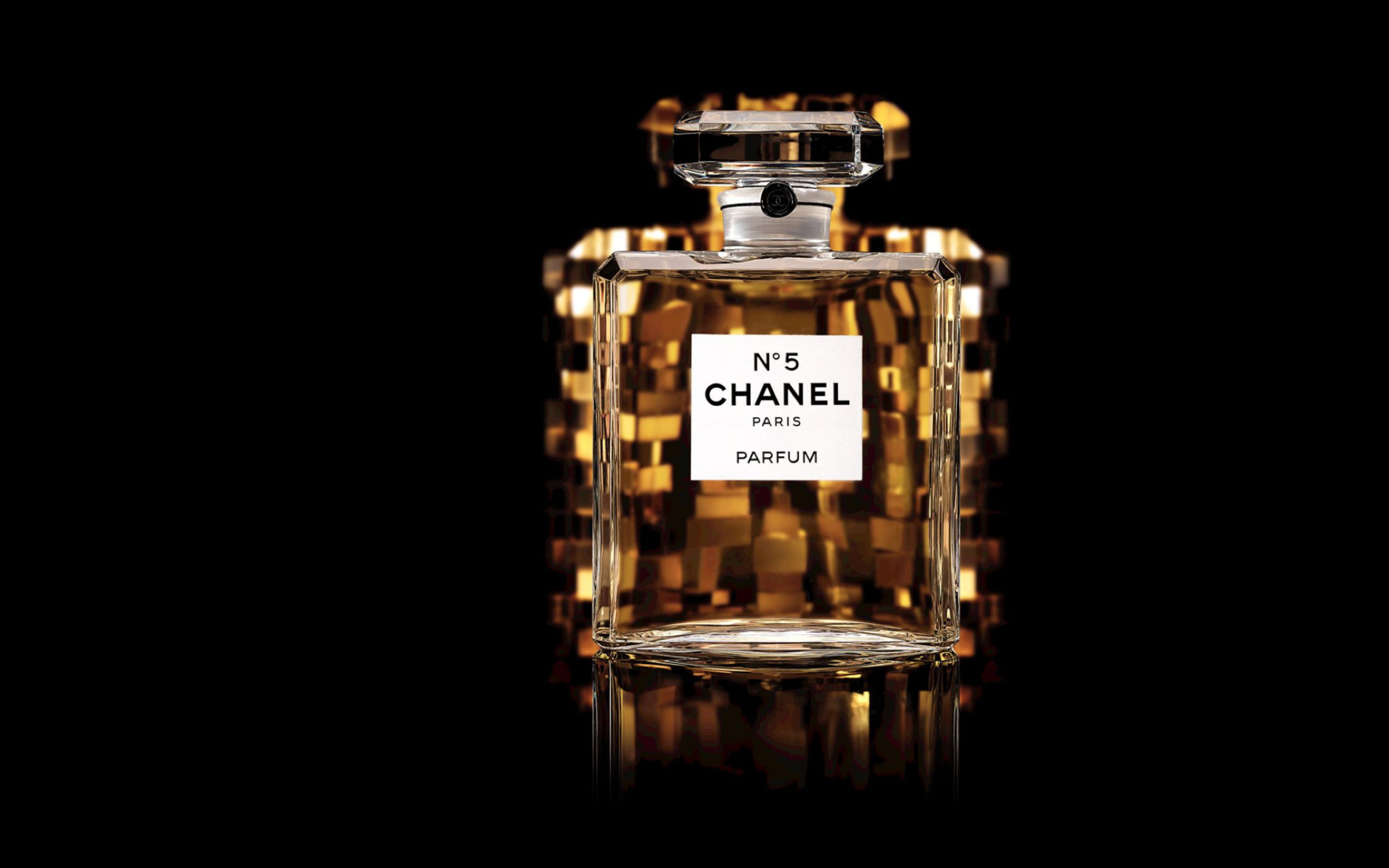 Обои Chanel 5 Fragrance Perfume 2560x1600