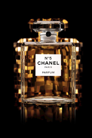 Chanel 5 Fragrance Perfume wallpaper 320x480