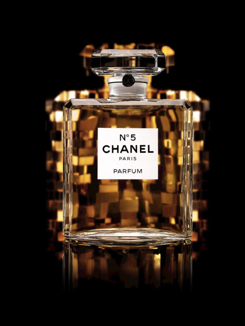 Das Chanel 5 Fragrance Perfume Wallpaper 480x640