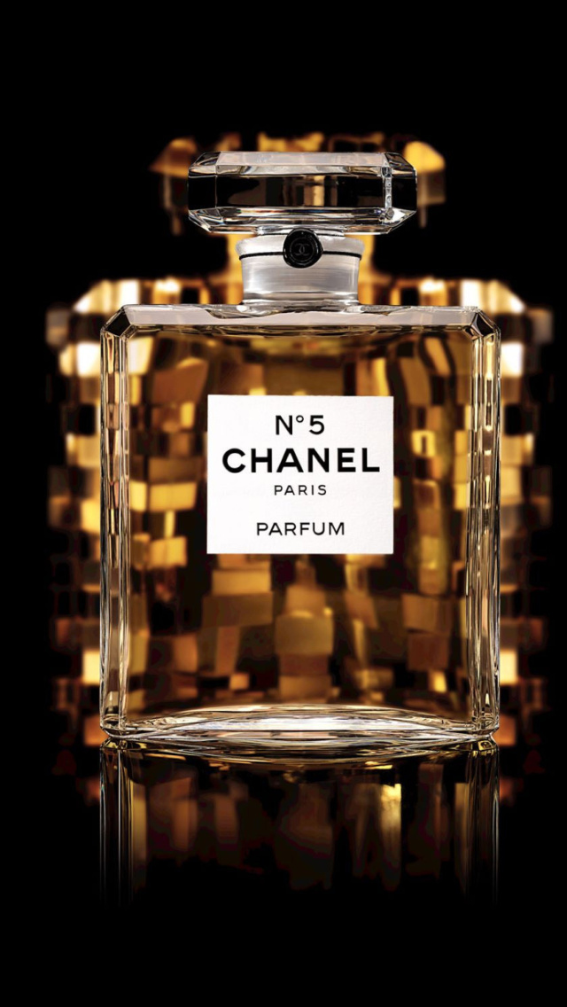 Das Chanel 5 Fragrance Perfume Wallpaper 640x1136