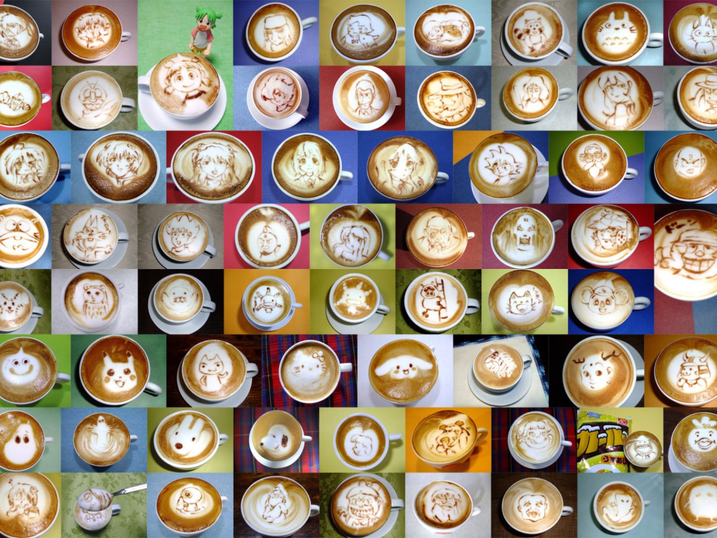 Screenshot №1 pro téma Coffee Art For Coffee Lovers 1400x1050
