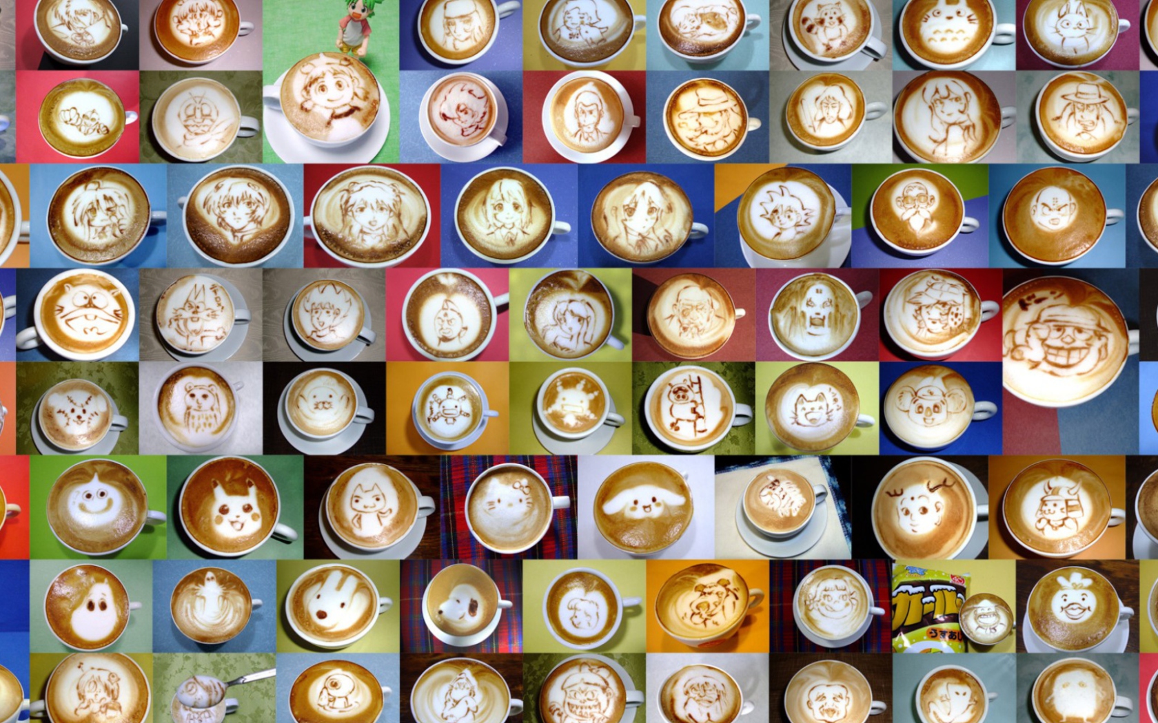 Das Coffee Art For Coffee Lovers Wallpaper 1680x1050