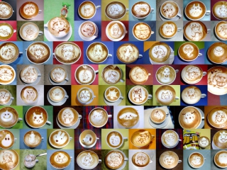 Coffee Art For Coffee Lovers wallpaper 320x240