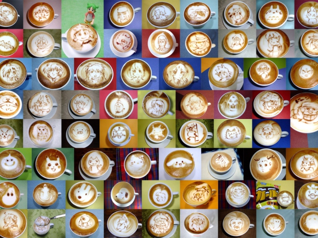 Screenshot №1 pro téma Coffee Art For Coffee Lovers 640x480