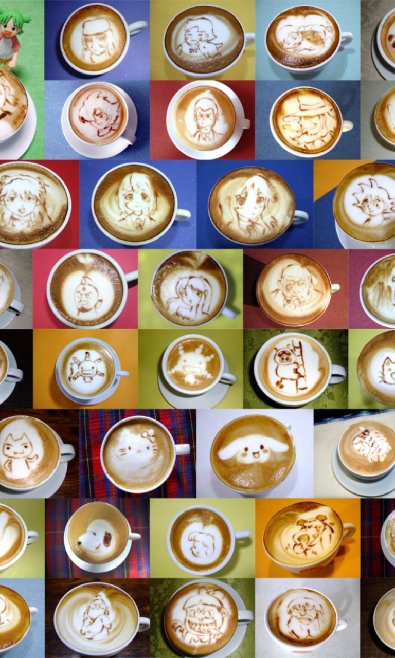 Coffee Art For Coffee Lovers wallpaper 768x1280