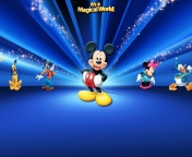 Screenshot №1 pro téma Magical Disney World 176x144