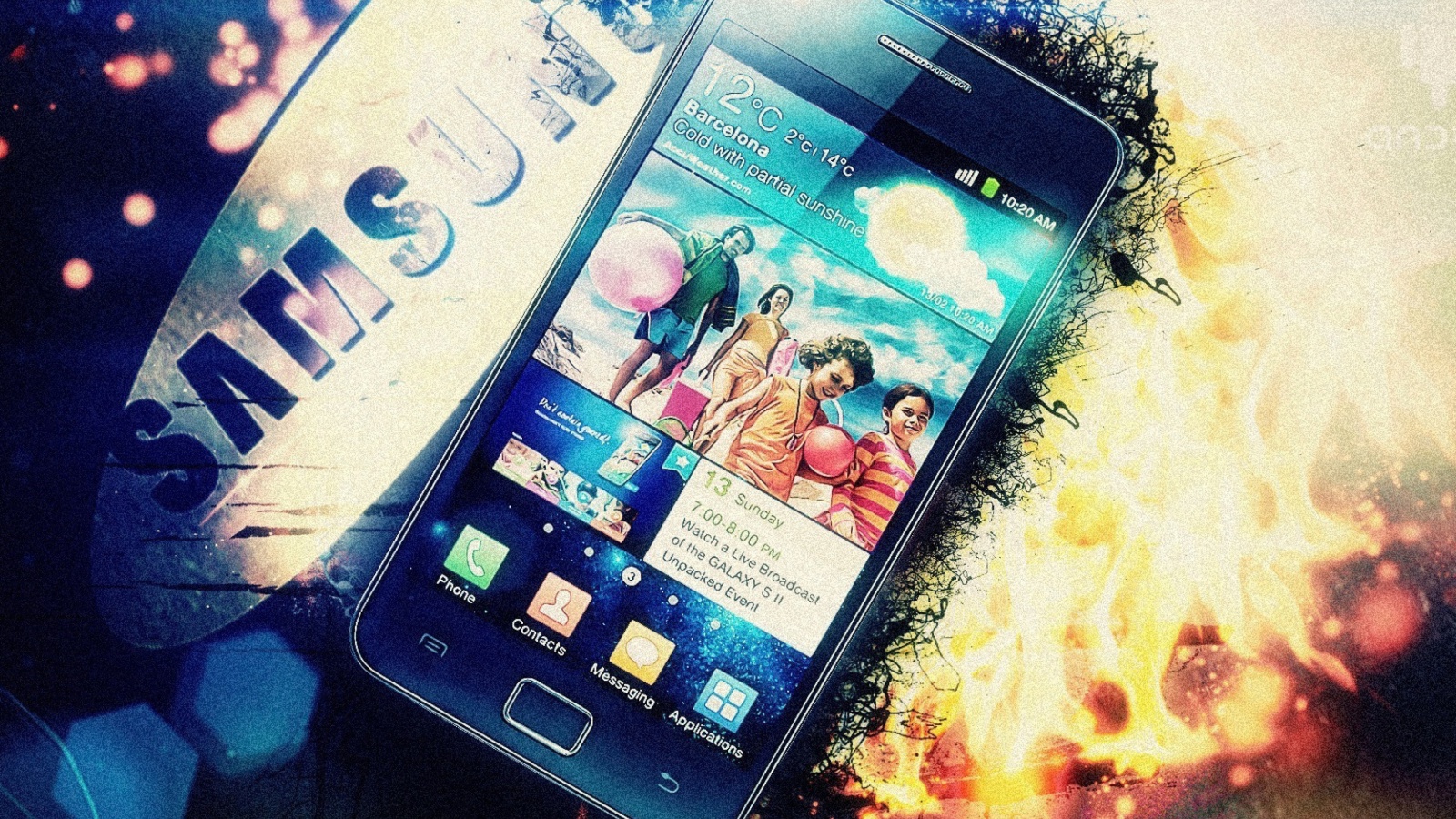 Samsung Galaxy S2 screenshot #1 1600x900
