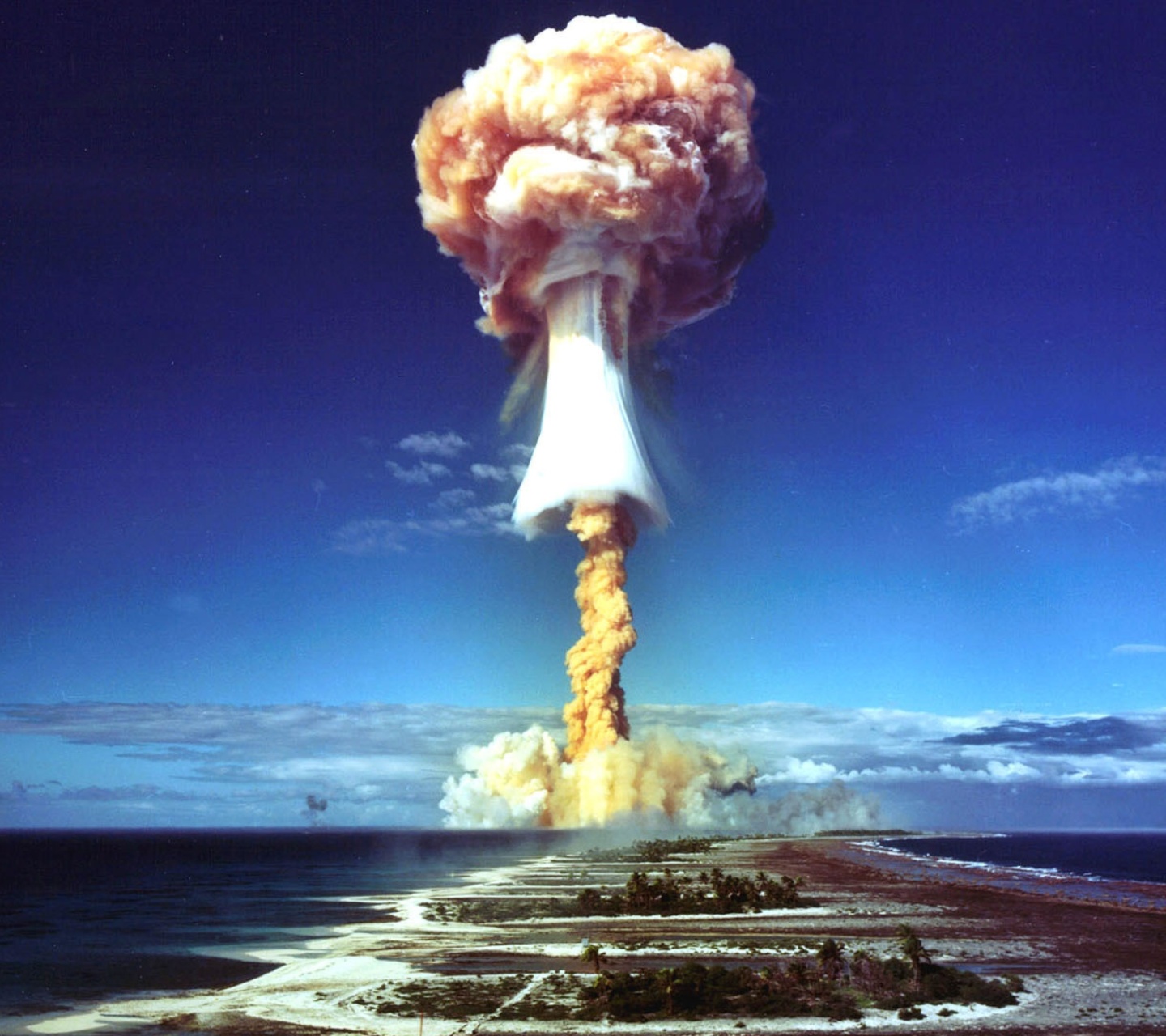 Обои Nuclear Explosion 1440x1280