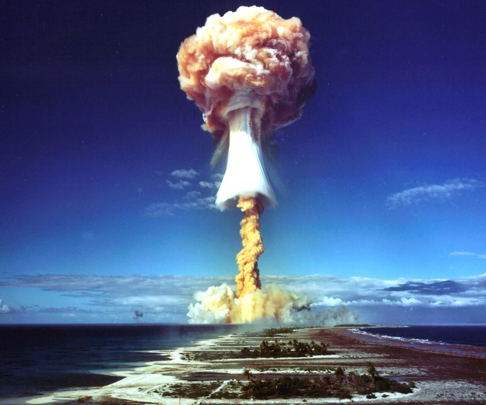 Nuclear Explosion wallpaper 960x800