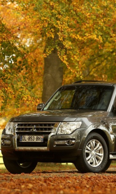 Mitsubishi Pajero wallpaper 240x400