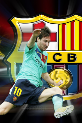 Screenshot №1 pro téma Lionel Messi 320x480