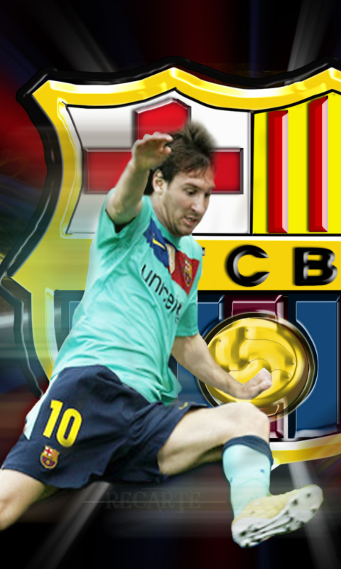 Fondo de pantalla Lionel Messi 480x800