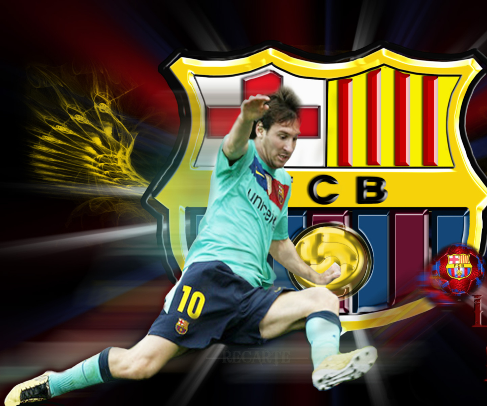 Fondo de pantalla Lionel Messi 960x800