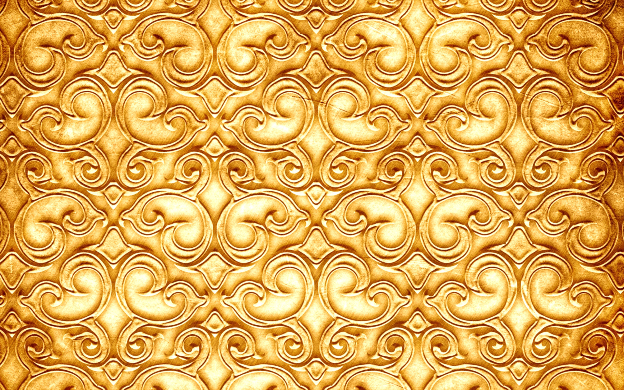 Обои Golden Texture 2560x1600