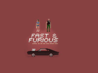 Fast And Furious wallpaper 320x240