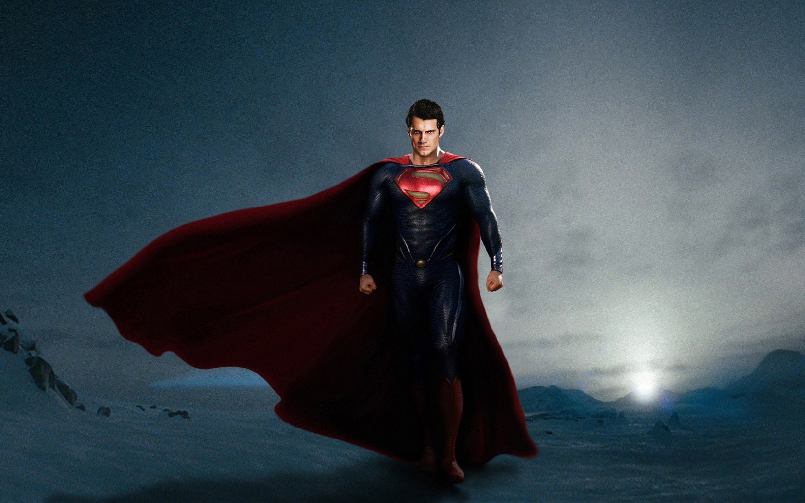 Fondo de pantalla Superman In Man Of Steel 2560x1600