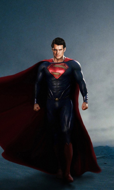 Sfondi Superman In Man Of Steel 480x800