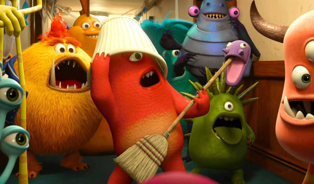 Screenshot №1 pro téma Monsters University 1024x600