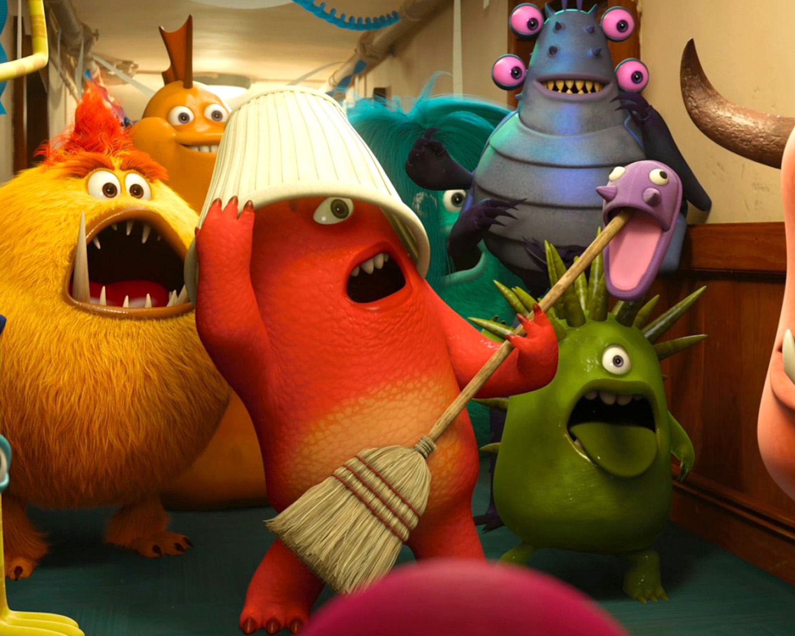 Screenshot №1 pro téma Monsters University 1600x1280