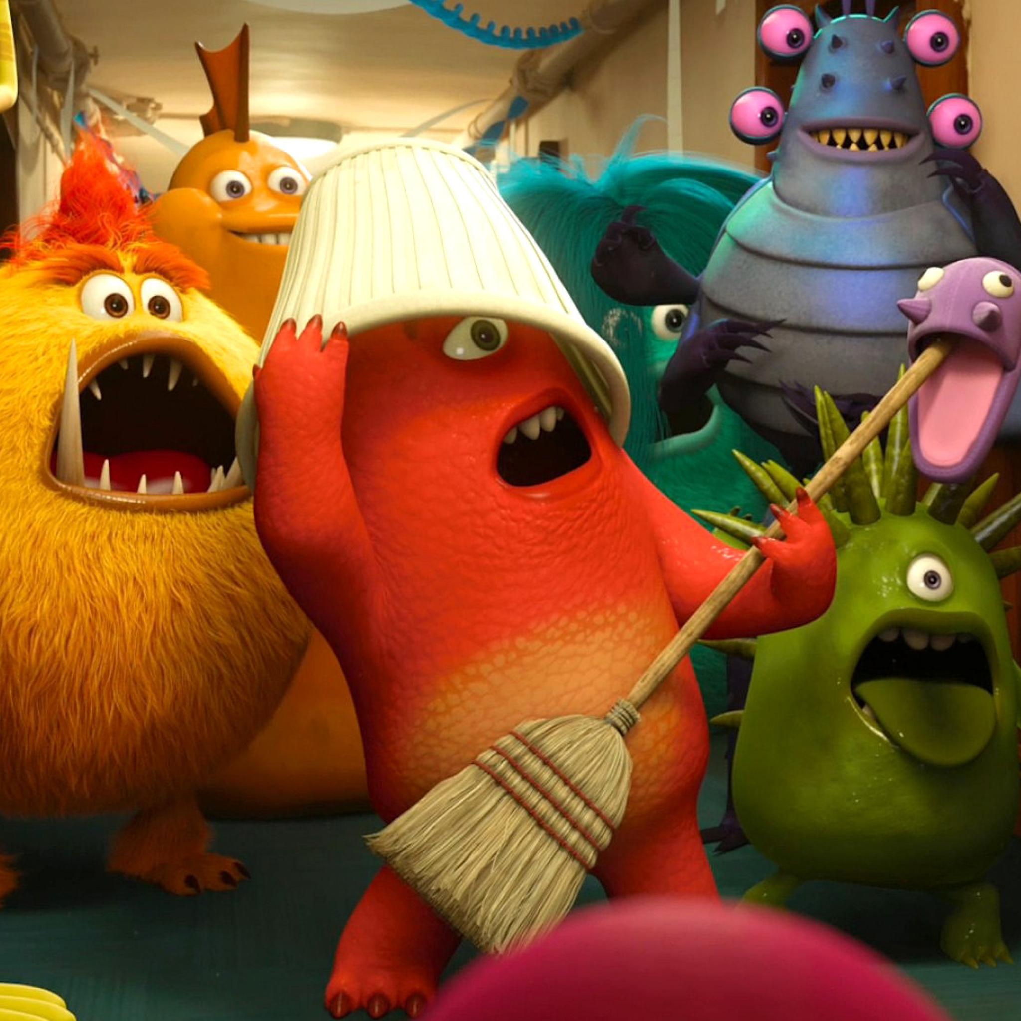 Screenshot №1 pro téma Monsters University 2048x2048