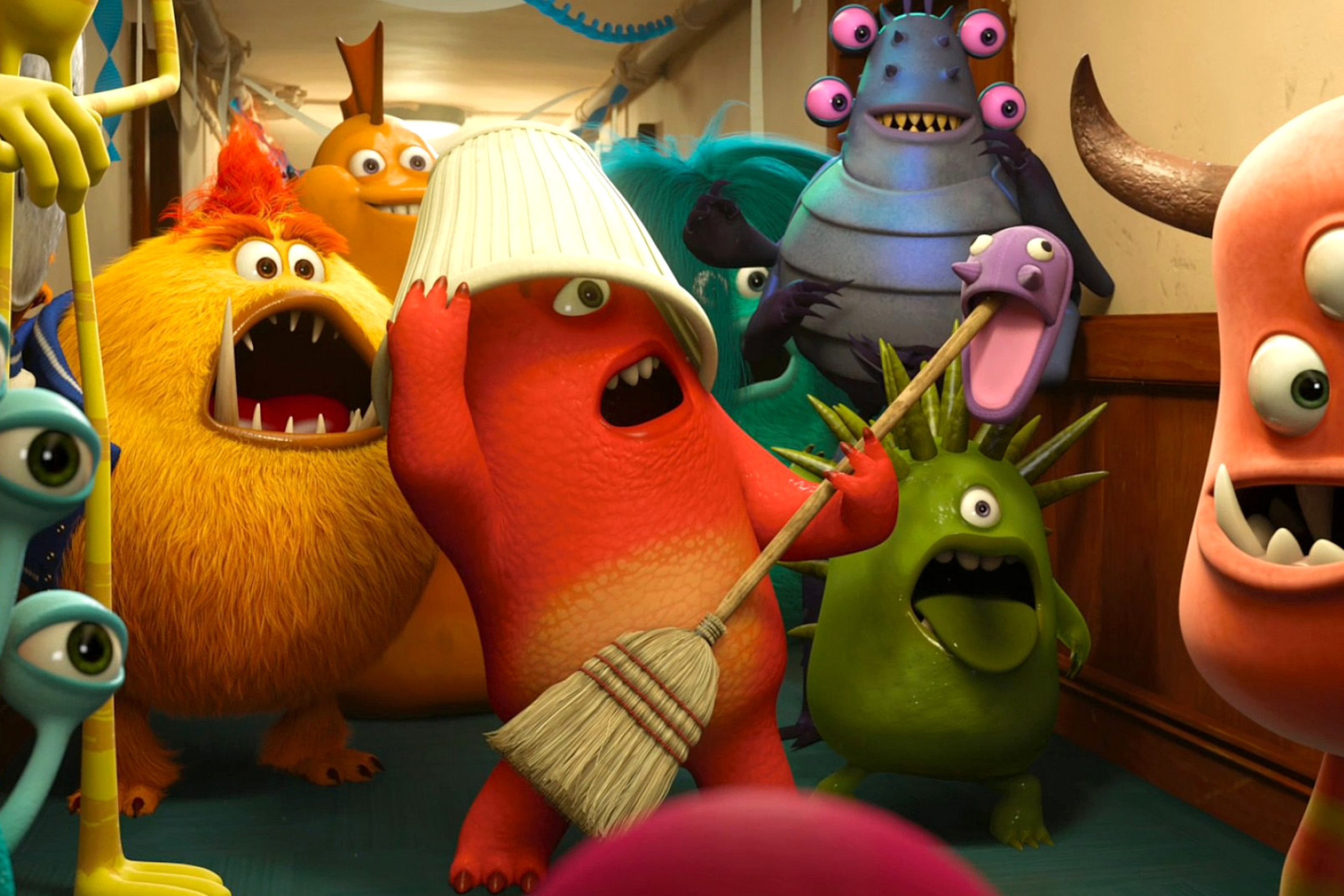 Screenshot №1 pro téma Monsters University 2880x1920