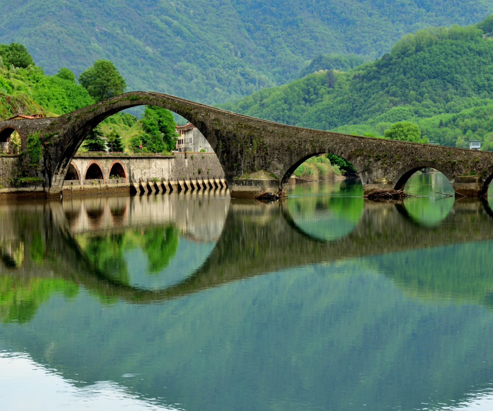 Обои Ponte del Diavolo, Maddalena 960x800