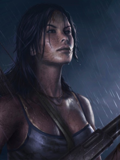 Das Tomb Raider Wallpaper 240x320