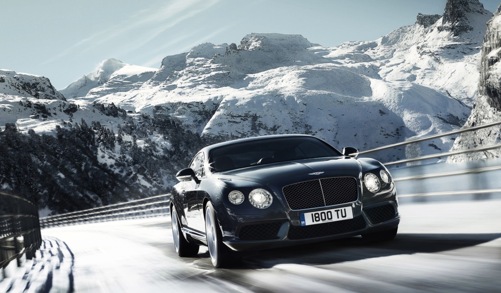 Screenshot №1 pro téma Bentley Continental V8 1024x600