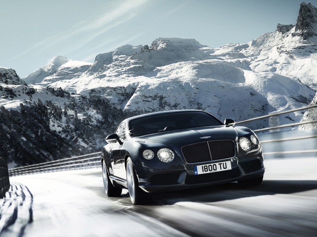 Screenshot №1 pro téma Bentley Continental V8 1024x768