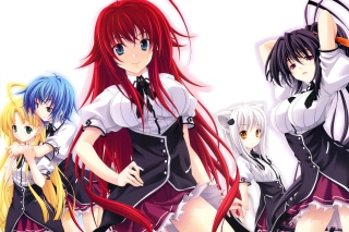 Anime Girls - Obrázkek zdarma pro HTC One X
