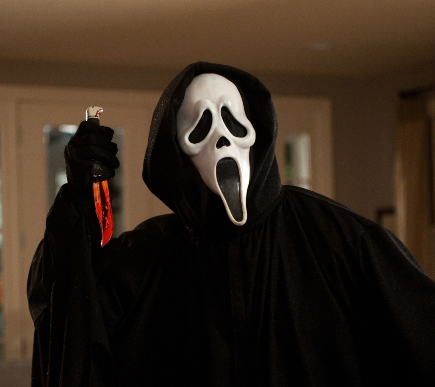 Screenshot №1 pro téma Ghostface In Scream 1440x1280