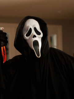 Ghostface In Scream wallpaper 240x320