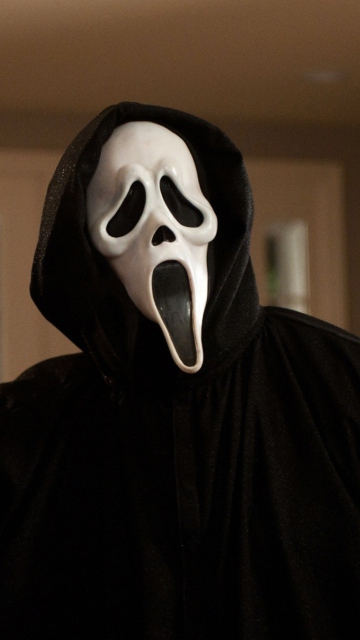Ghostface In Scream wallpaper 360x640