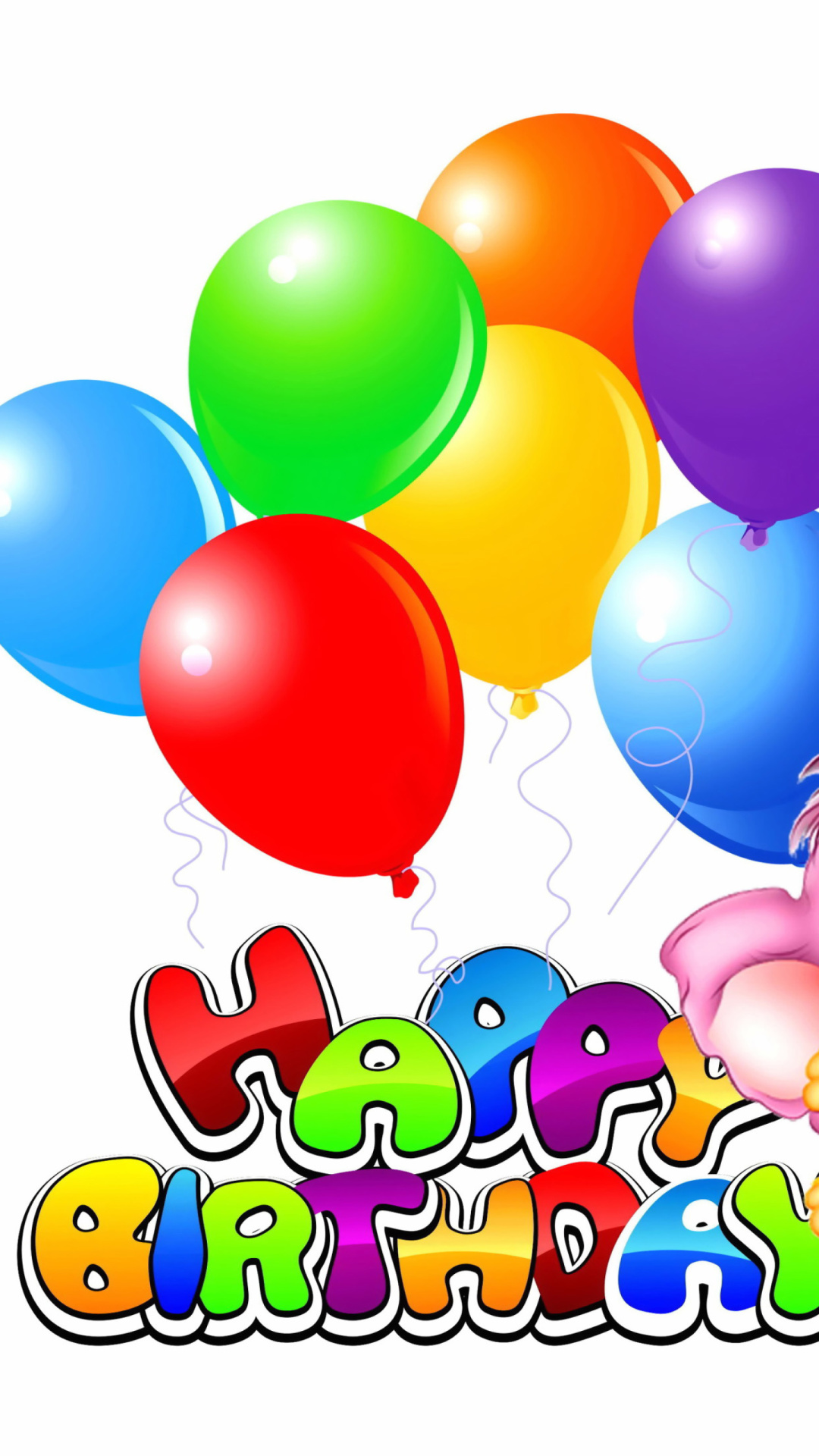 Fondo de pantalla Happy Birthday 1080x1920