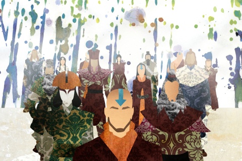 Avatar The legend of Korra wallpaper 480x320
