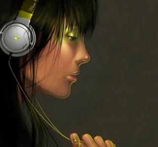 Music GIrl - Obrázkek zdarma pro iPad 3
