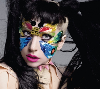 Kostenloses Lady Gaga Wallpaper für iPad 2