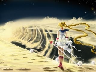 Screenshot №1 pro téma Sailor Moon 320x240