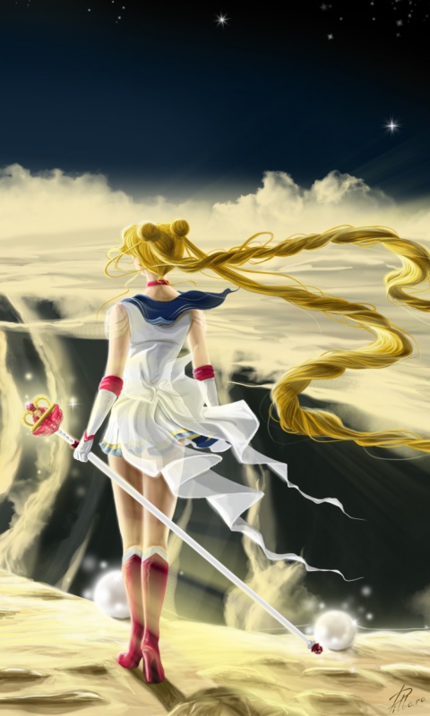 Screenshot №1 pro téma Sailor Moon 480x800