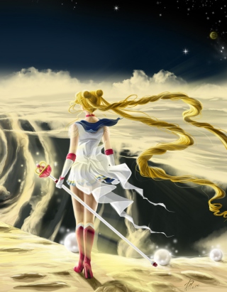 Sailor Moon - Obrázkek zdarma pro Nokia C5-06