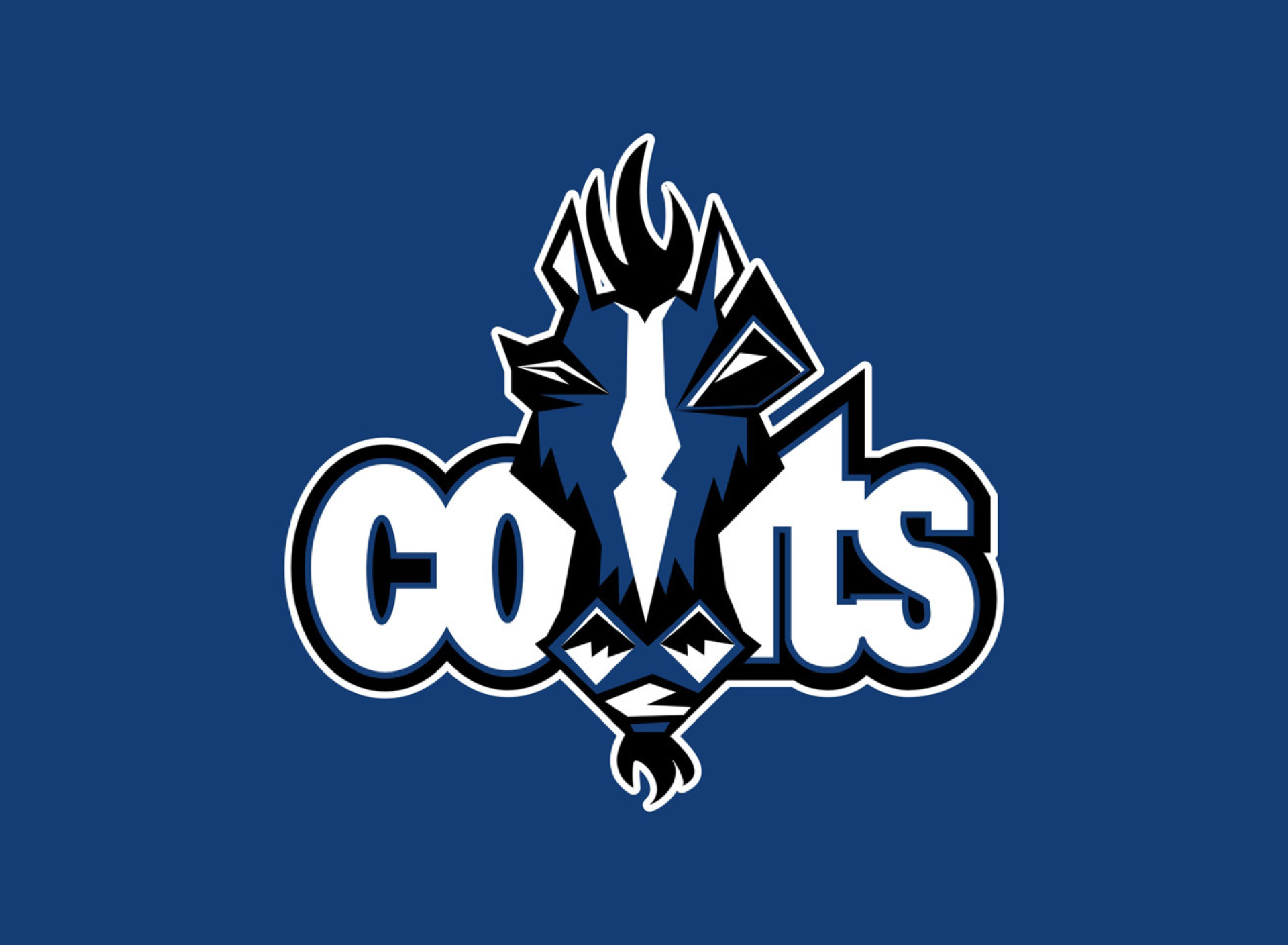 Обои Indianapolis Colts Logo 1920x1408
