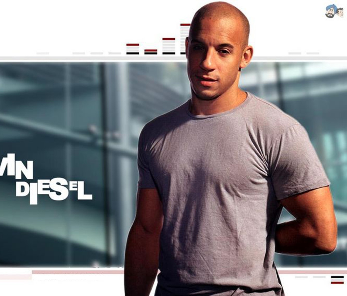 Screenshot №1 pro téma Vin Diesel 1200x1024